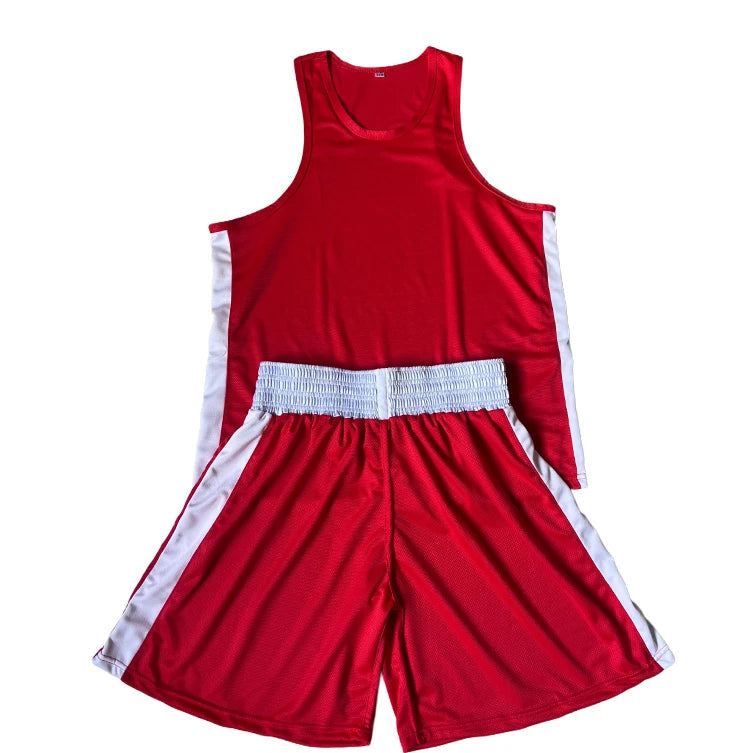 Muay Thai Shorts Shirt Breathable Boxing Shorts Men Women Kids Boy Girl Sanda Wushu Martial Arts Clothes Kickboxing Fight Shorts